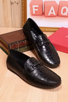 Salvatore Ferragamo Business Casual Men Shoes--026